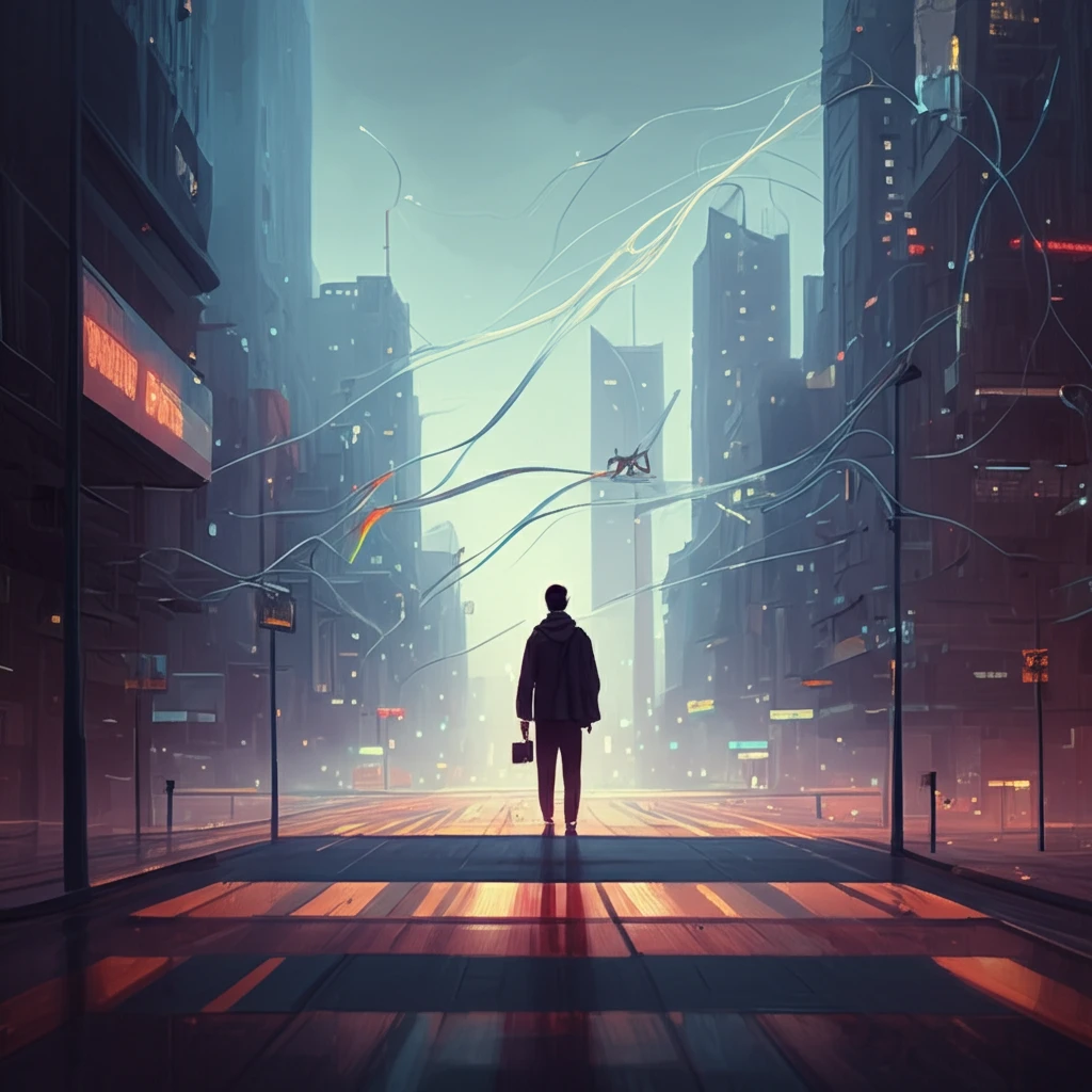 AI Cityscape: A freelancer's journey in the AI-driven economy