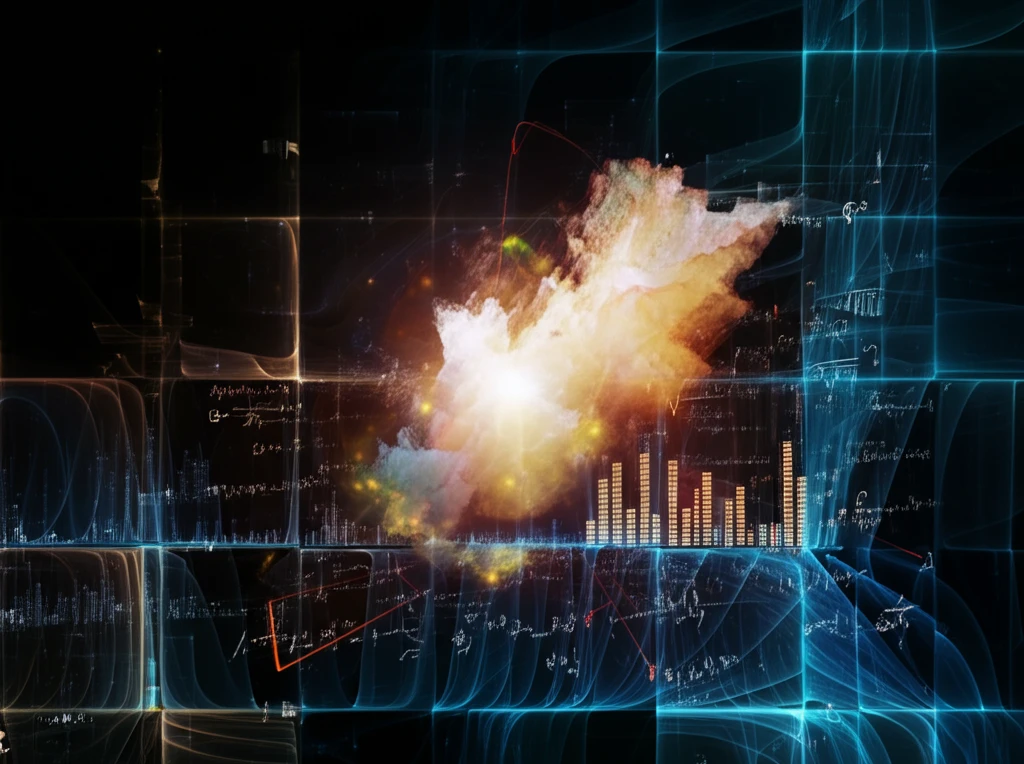 Data streams converging to represent predictability from chaos
