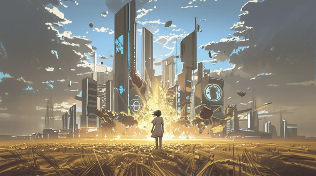 Rural vs. Urban Fertility: A Surreal Image