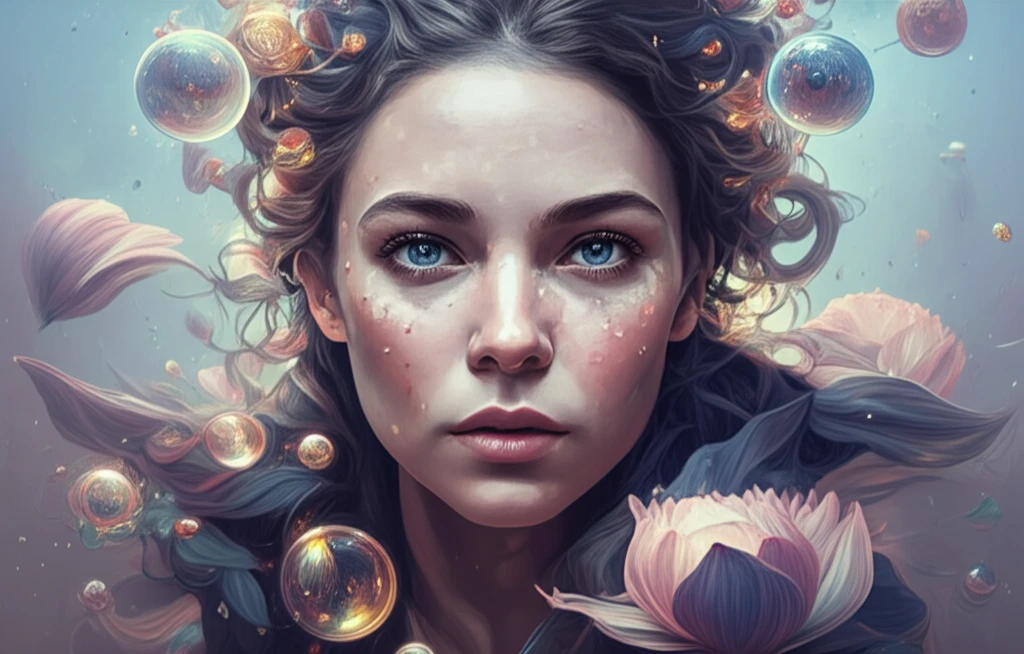 A serene illustration symbolizing the connection between fatty acids and fertility.