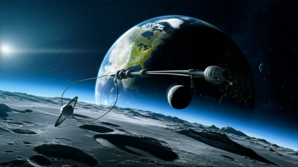 Asymmetrical Space Tether System