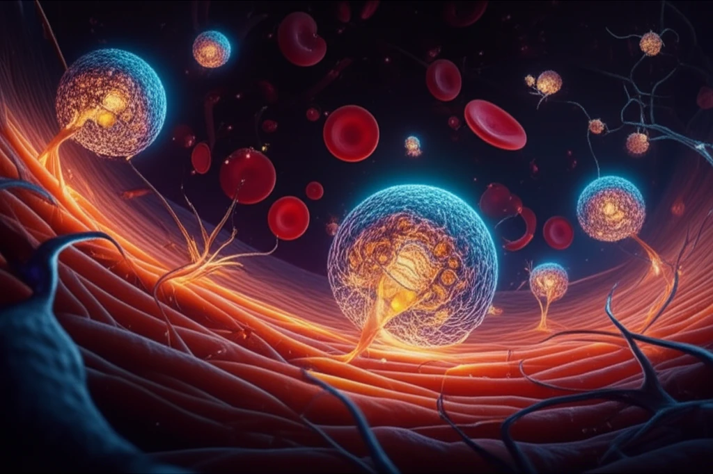 Nanoparticles crossing the blood-brain barrier to deliver drugs for Alzheimer's.