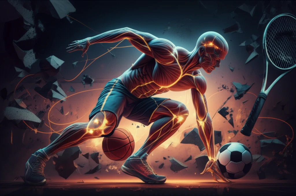 Athlete with enhanced situational awareness.