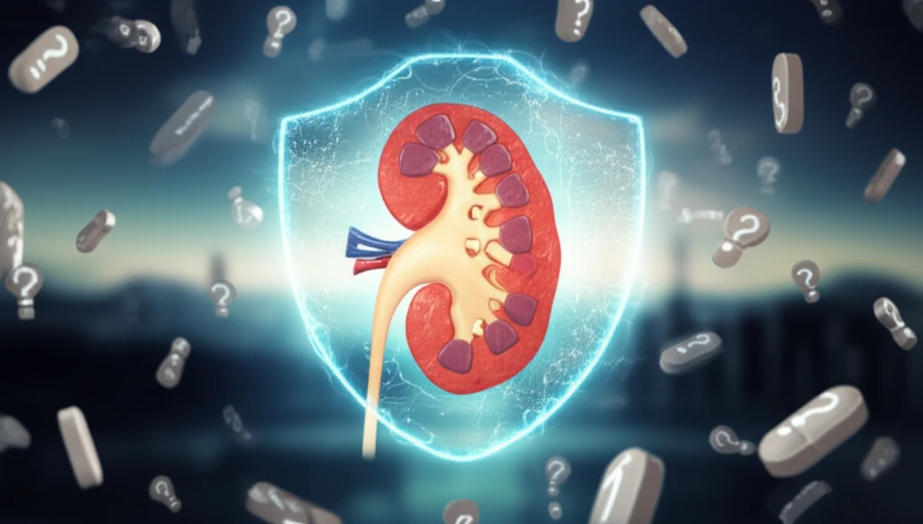 Kidney transplant protected from drug interactions