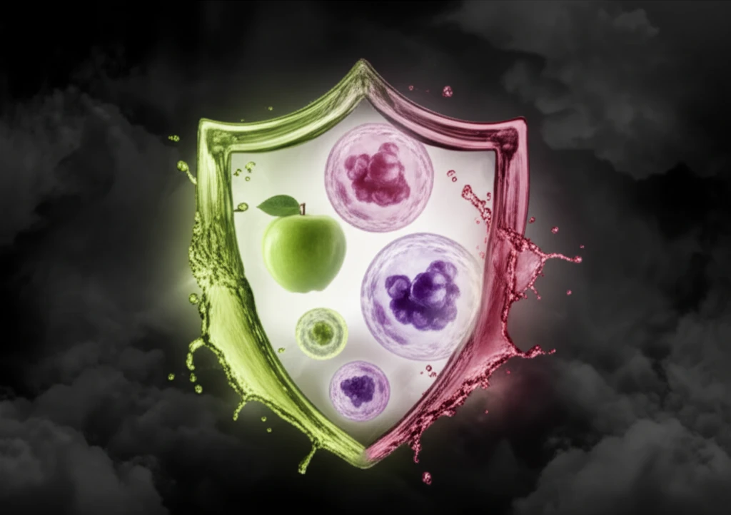 Fruit Juices Shielding Cells from Pollution