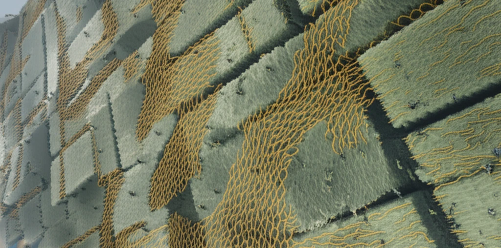 Illustration of LmeA protein constructing a mycobacterial cell wall.