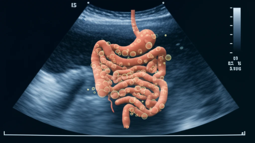 Contrast-enhanced ultrasound (CEUS) imaging of the digestive system.