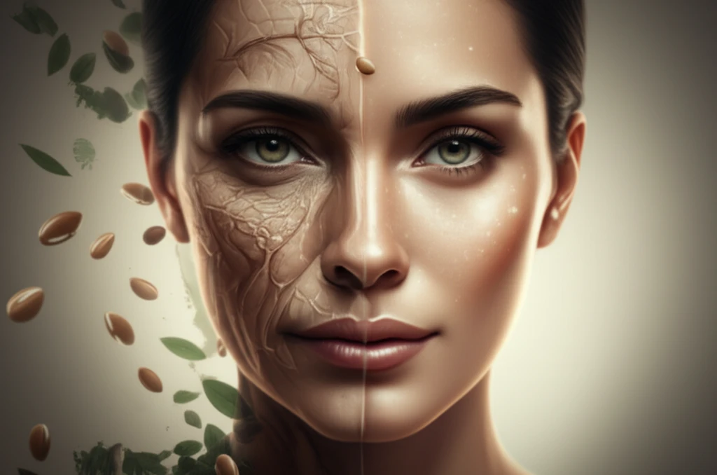 Argan oil transformation: From aged to radiant skin