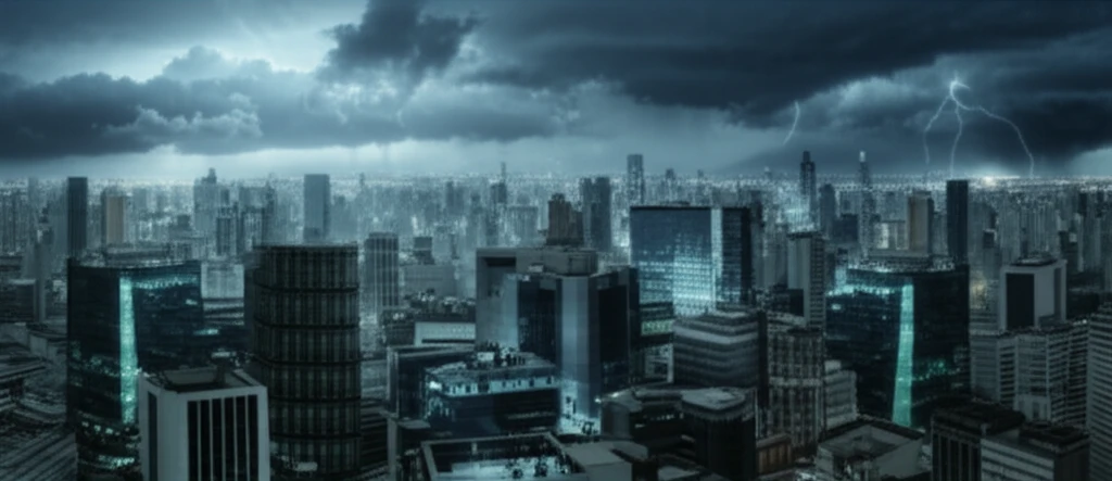 Futuristic cityscape of São Paulo symbolizing the city's science amidst economic challenges