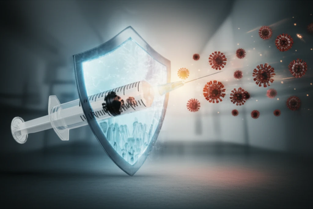 Hepatitis B vaccine as a protective shield.