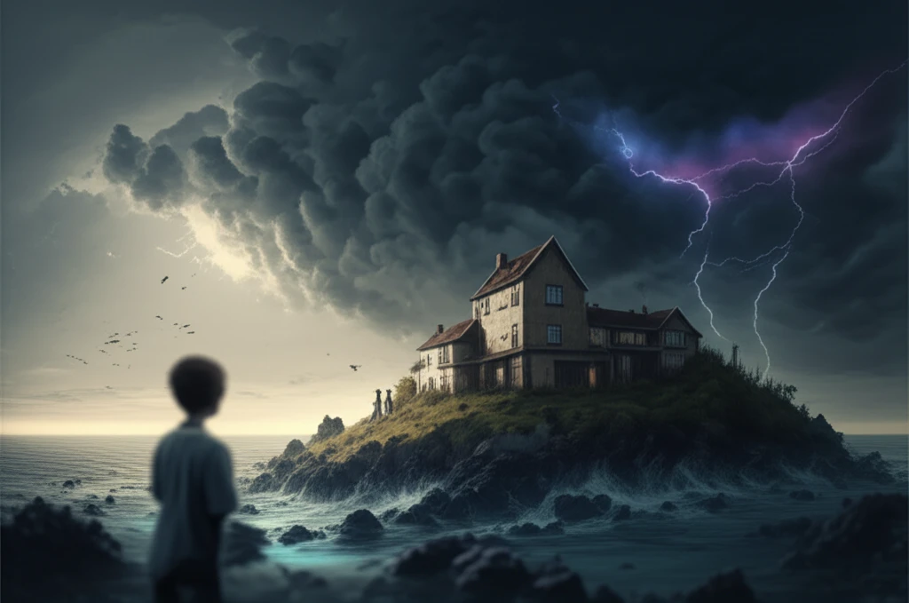 Island community facing climate anxiety.