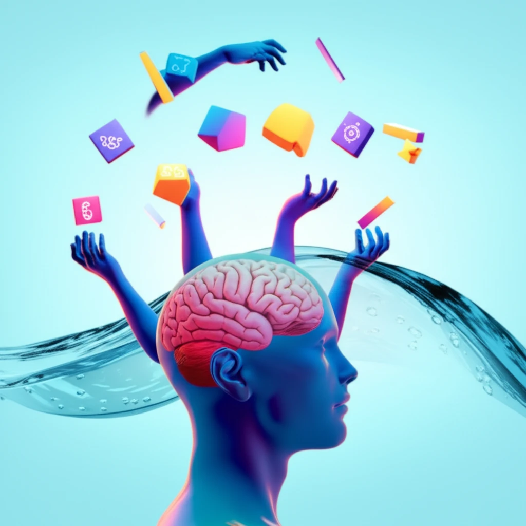 Brain juggling tasks as a pain management concept