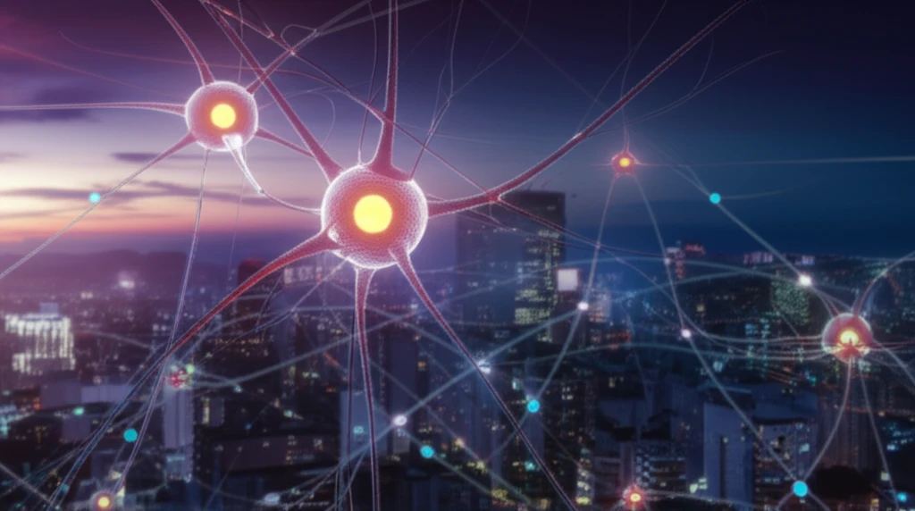 Surreal illustration of nerve pathways and emotional nodes, representing the complexities of chronic neuropathic pain.