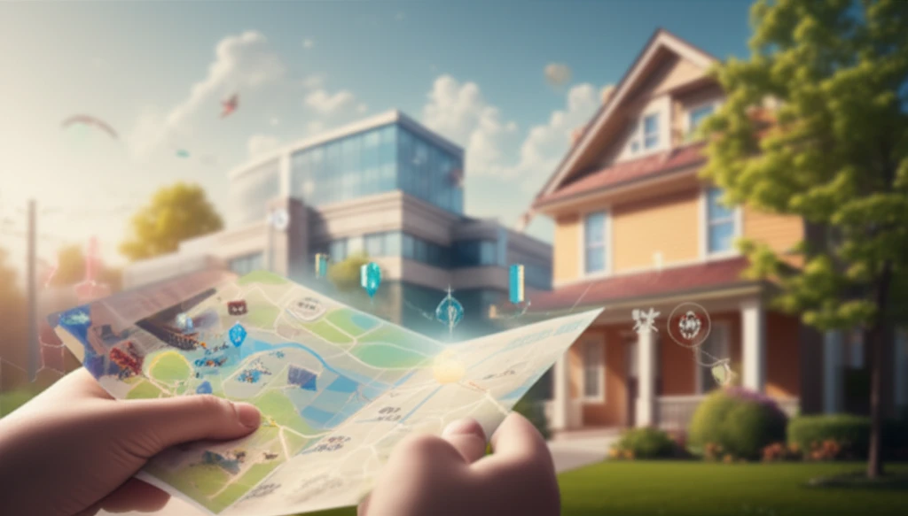 Map from Hospital to Home