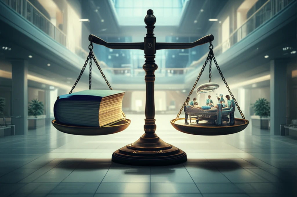 Balancing medical training and patient care.