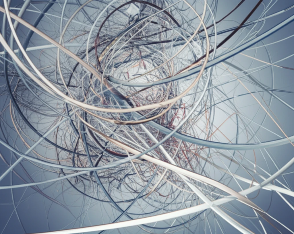 Statistical graphs untangling symbolizing clarity in data analysis