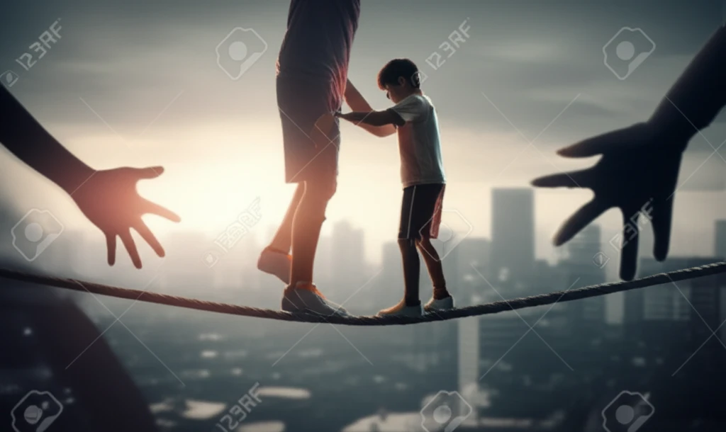 Teen athlete balancing affection and control.