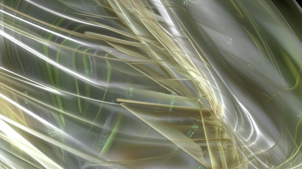 Eco-friendly packaging made from plant fibers.