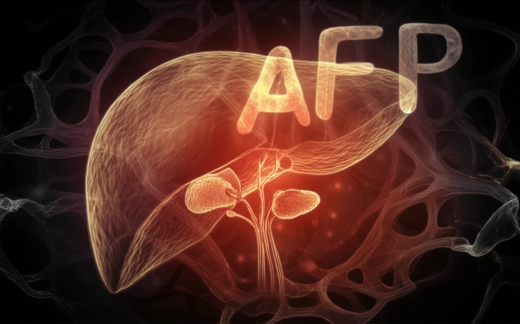 Surreal illustration of a liver with pathways leading to a hidden pancreas, symbolizing diagnostic challenges.