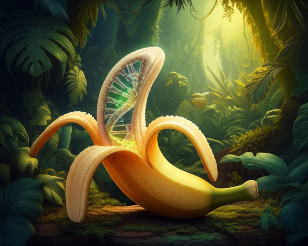 Banana DNA Structure