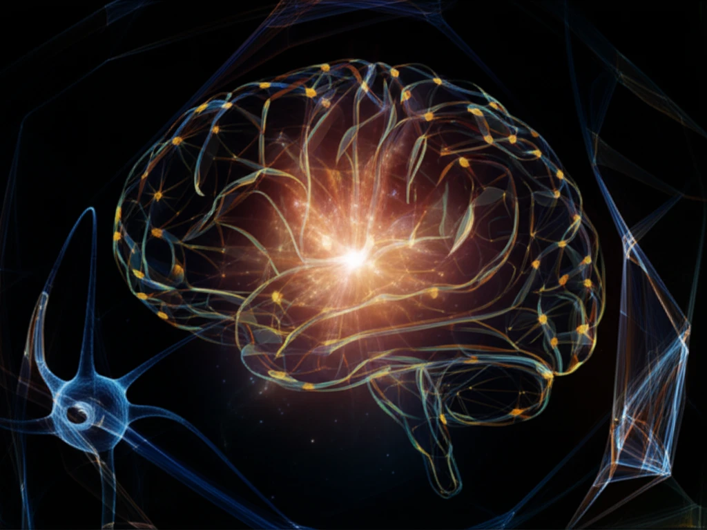 Interconnected neurons forming a brain, symbolizing rapid response in neurological emergencies.