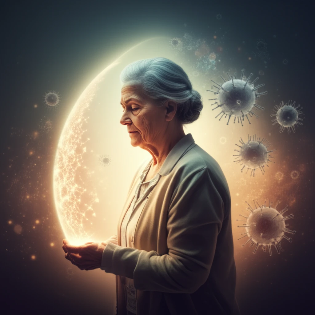 Protective barrier against shingles, symbolizing vaccine effectiveness