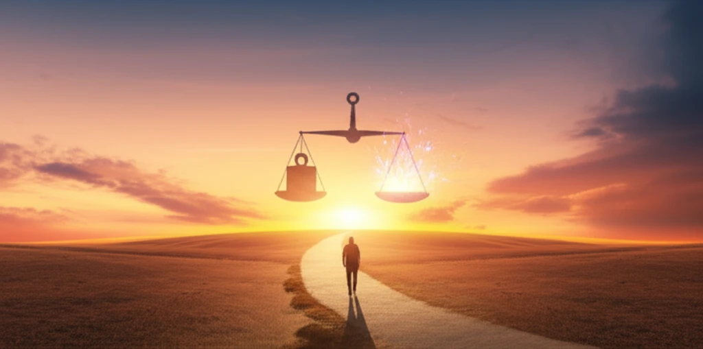 Balancing weight and pain for a brighter future.