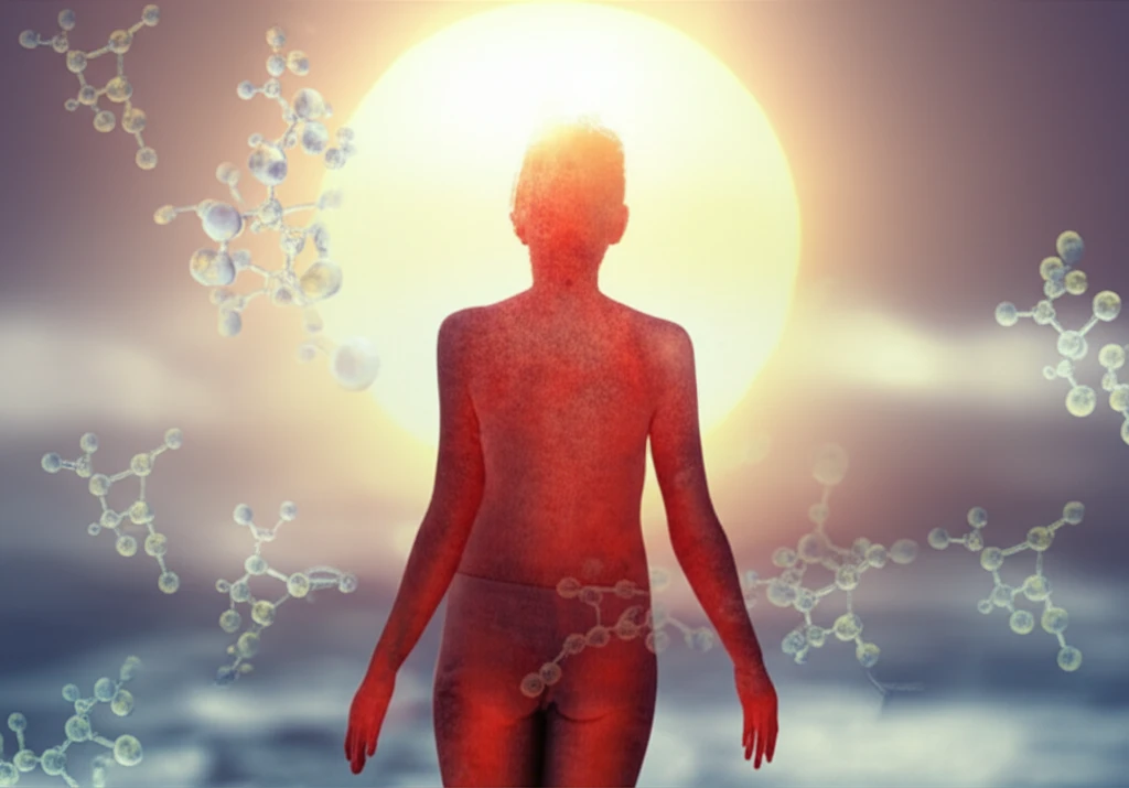 Sun sensitivity caused by ceftazidime antibiotic.