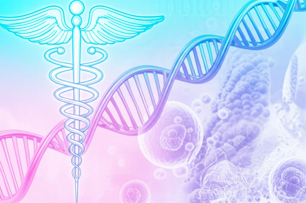 Illustration representing the complexities of rare diseases.