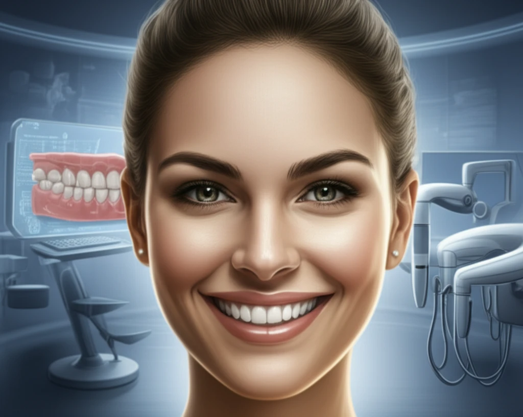 A woman's confident smile, highlighting the benefits of digital dental models in orthodontics.