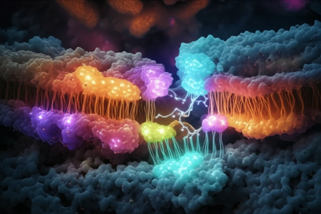Illustration of the Vc-NhaP2 protein, showing the ion transport pathway.