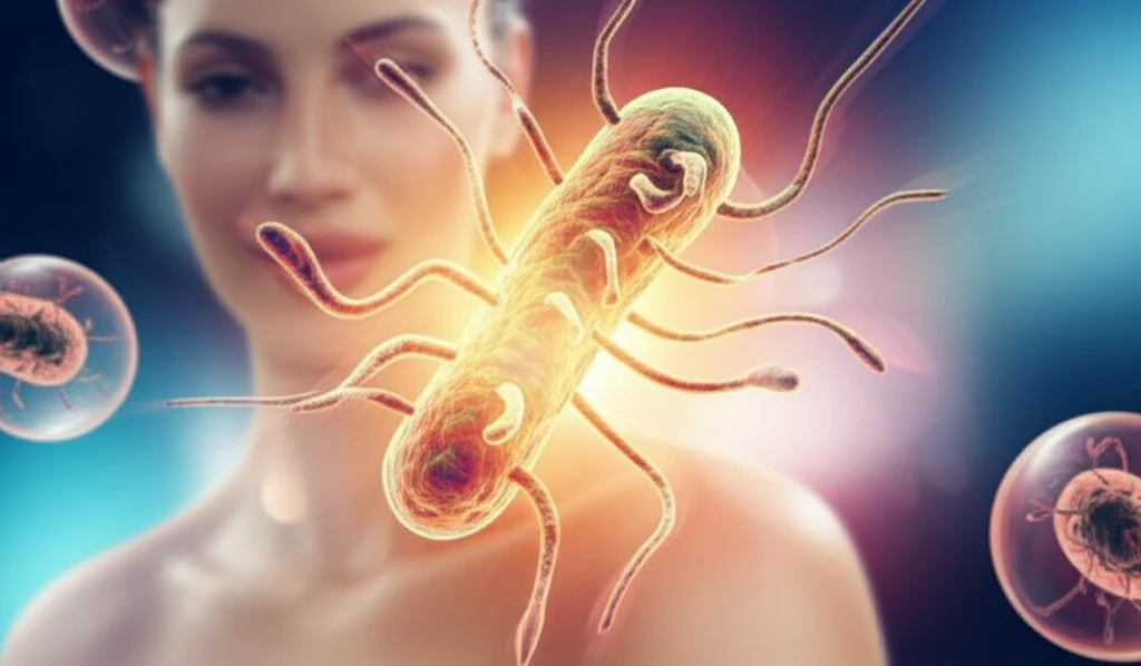 Illustration depicting MitoQ10 protecting mitochondria in the context of PCOS-IR, symbolizing improved metabolic health.