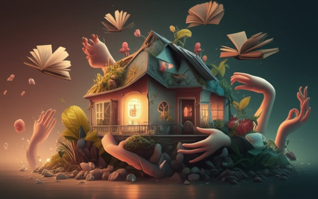 Illustration representing Alzheimer's home care