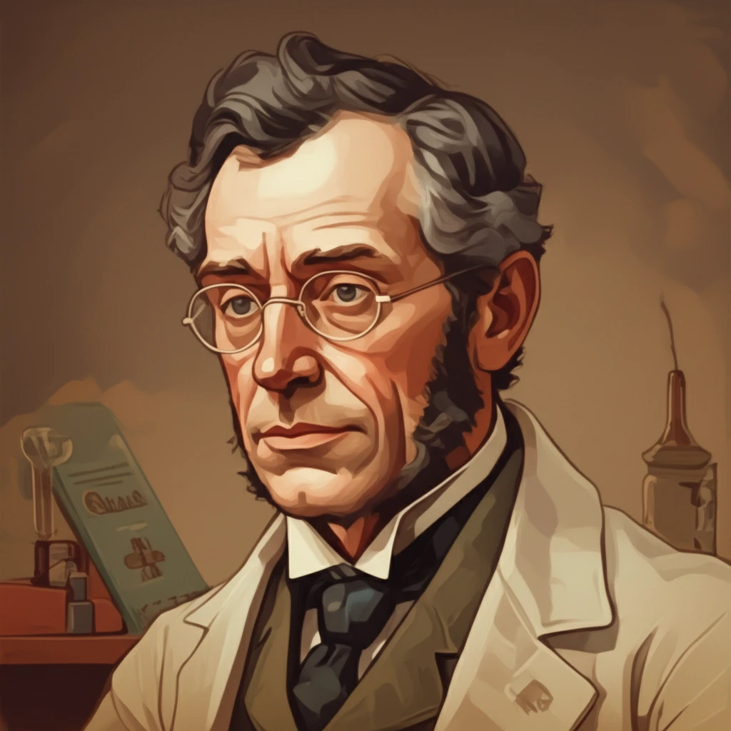 Portrait of Dr. Edward Guiney, a pioneer in paediatric surgery.