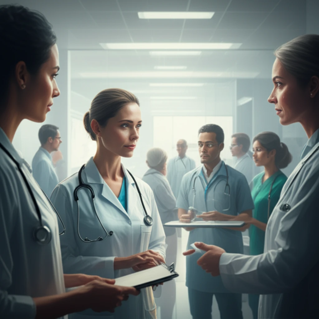 Illustration depicting patient-centered healthcare.