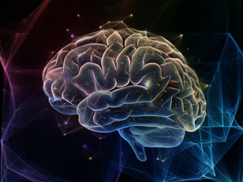 Digital illustration depicting the intricate networks of the human brain, highlighting neural pathways and interconnectedness.