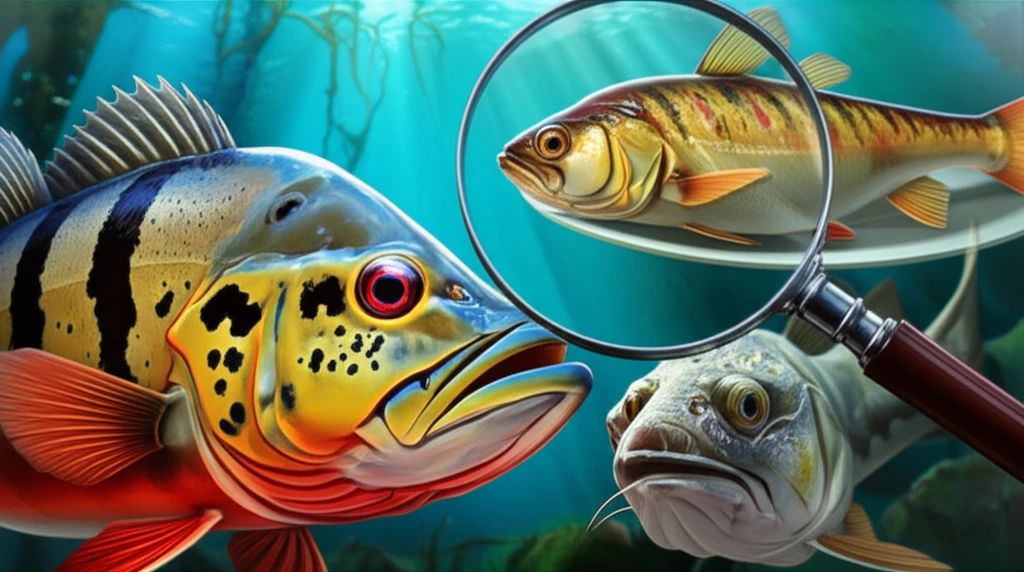 Illustration depicting the fish microbiota and its impact on seafood safety.