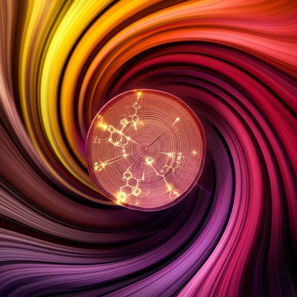 Digital illustration of sappanwood extract colors