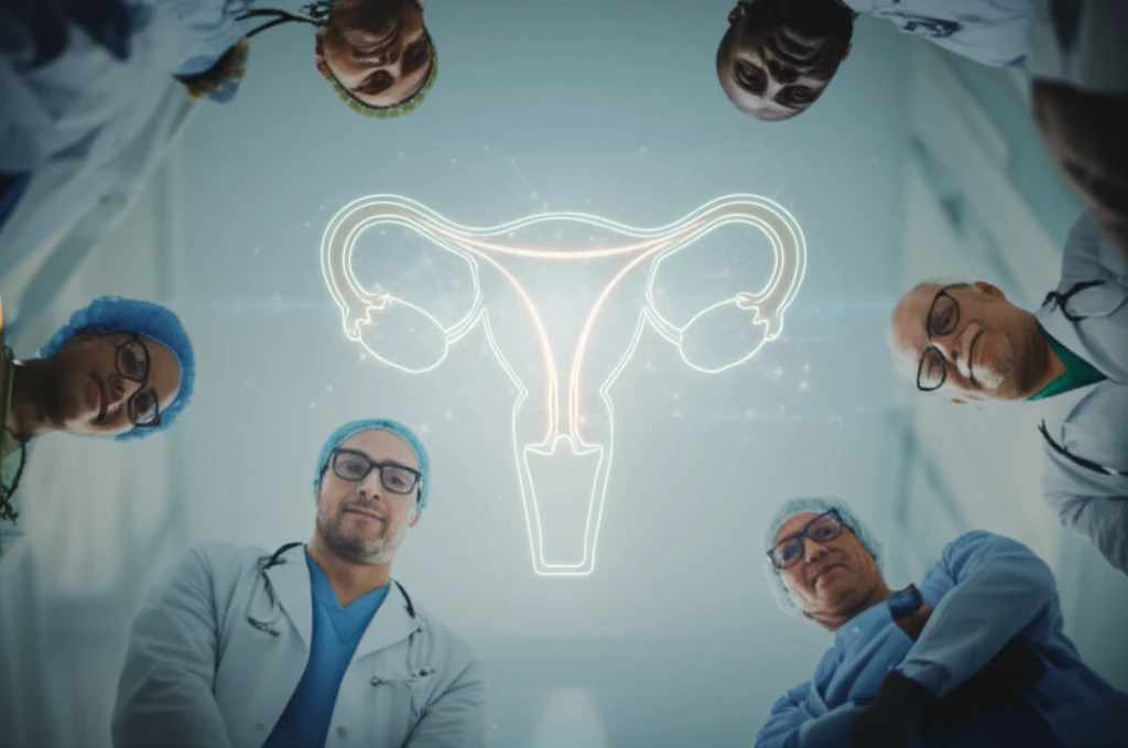 Global healthcare professionals collaborating on maternal health research.