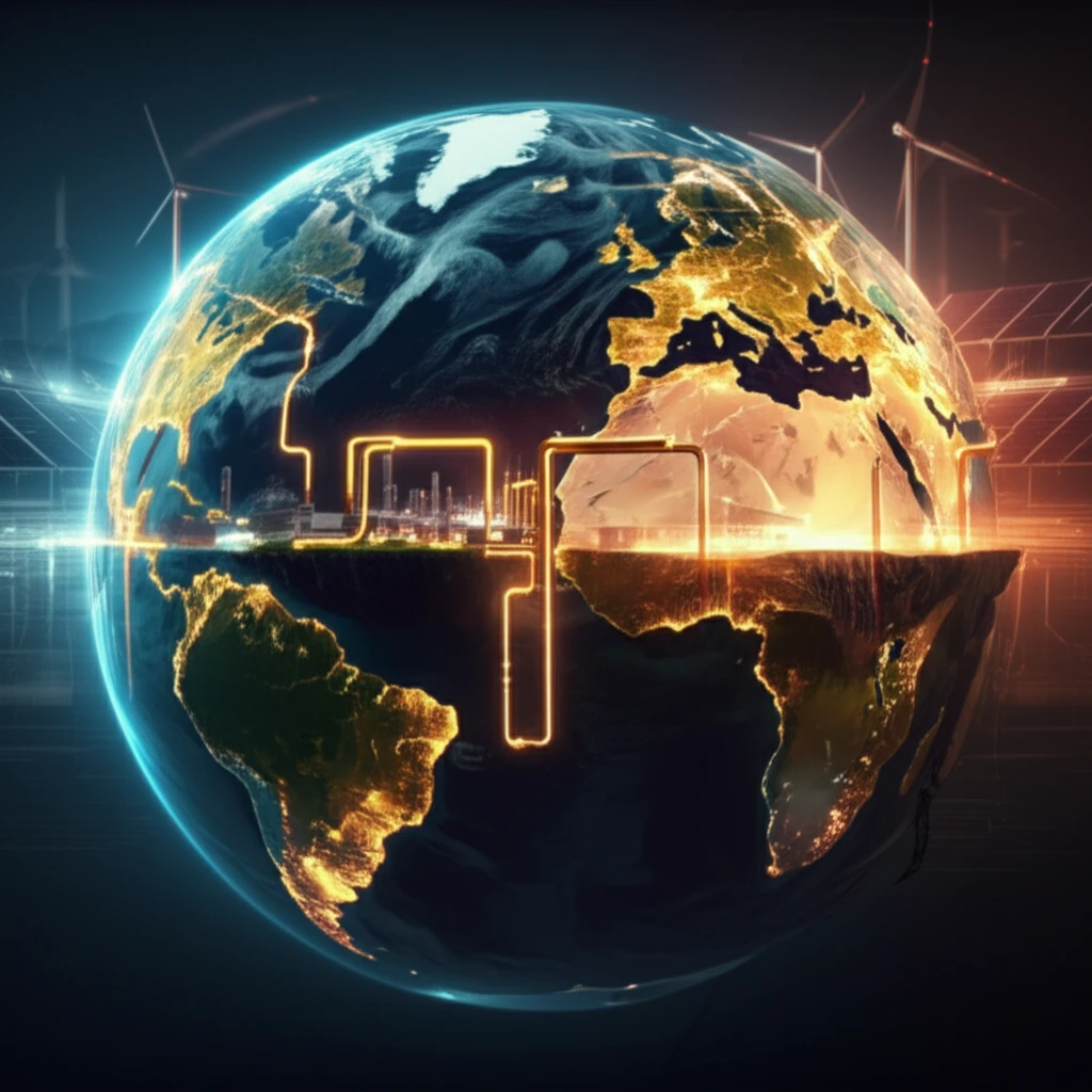 Global Natural Gas Production Network
