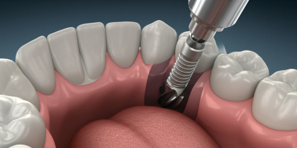 Dental implant with spiral flute design for graft-less sinus floor augmentation