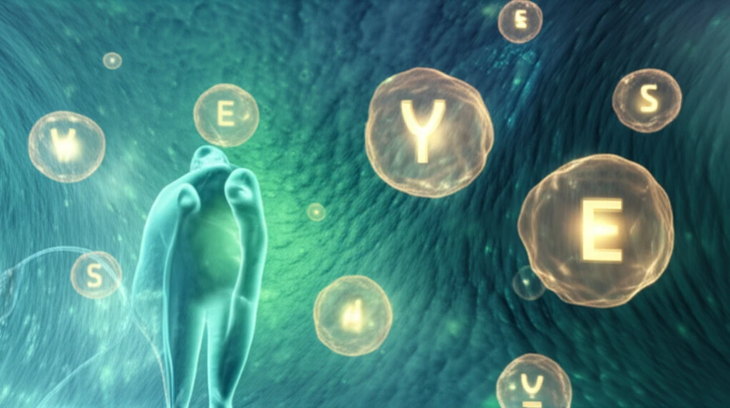 Surreal illustration symbolizing the protective role of estrogen in breast cancer.
