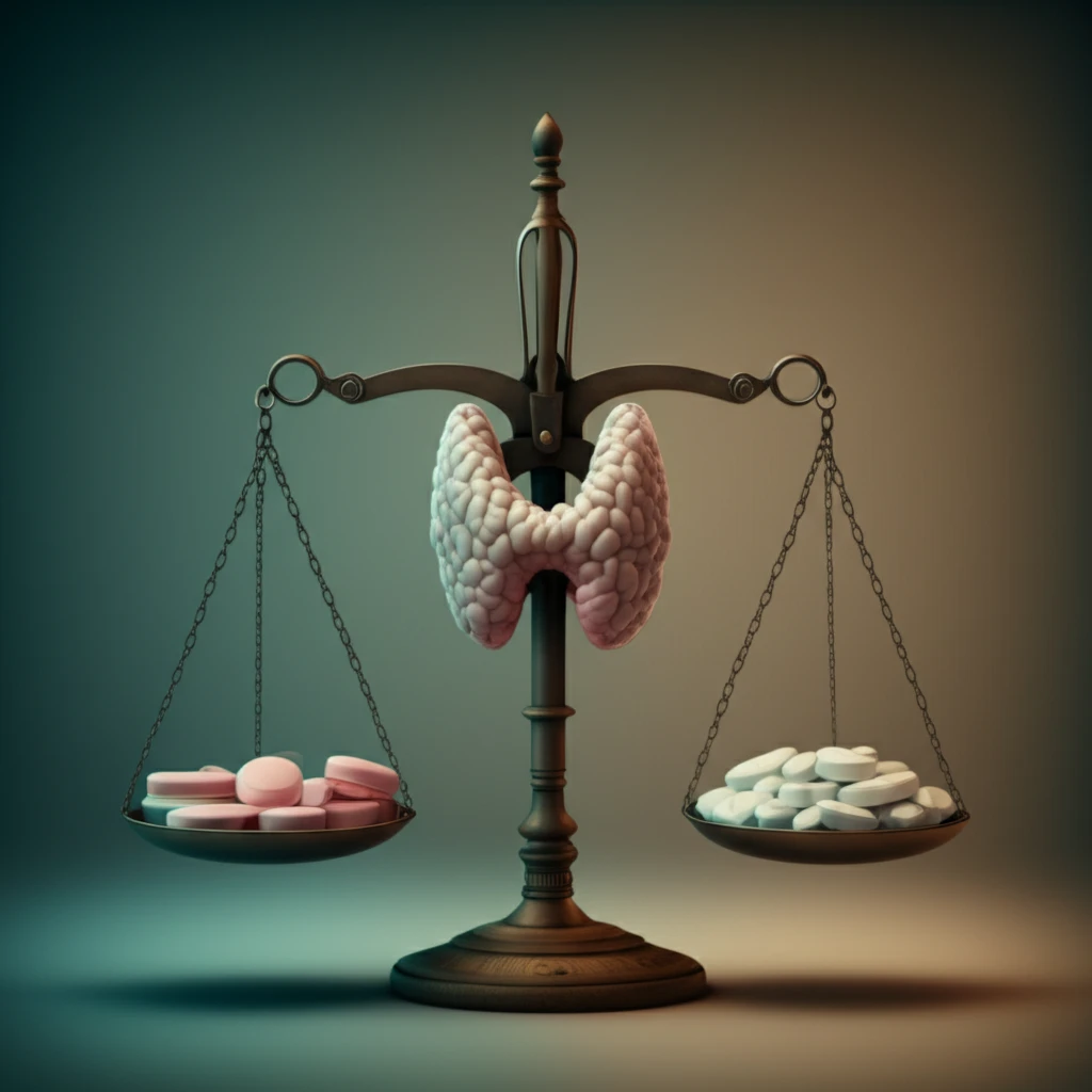 Thyroid hormone balance scale