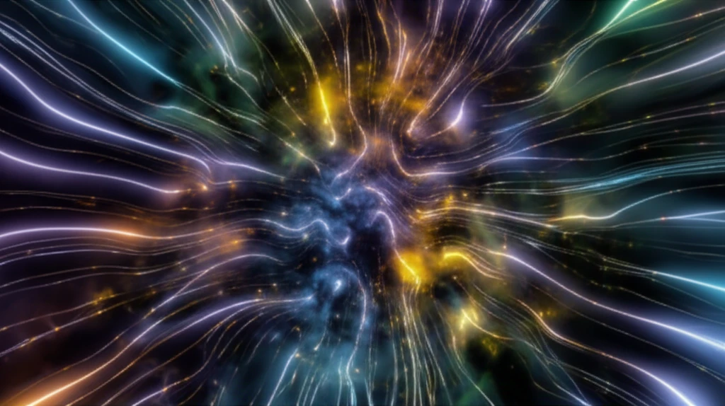 Chaotic particle motion in a sheared magnetic field
