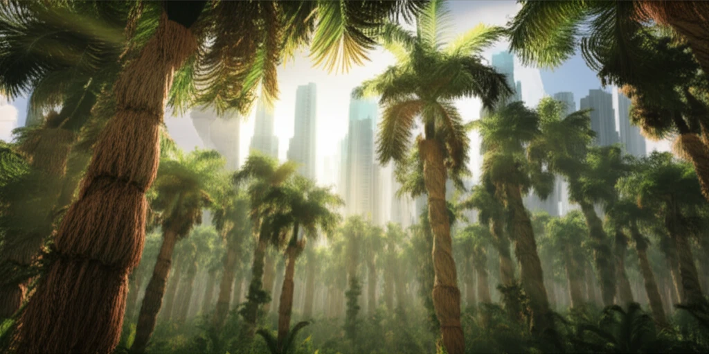 Sugar Palm Fiber Forest: A Vision of Sustainable Materials