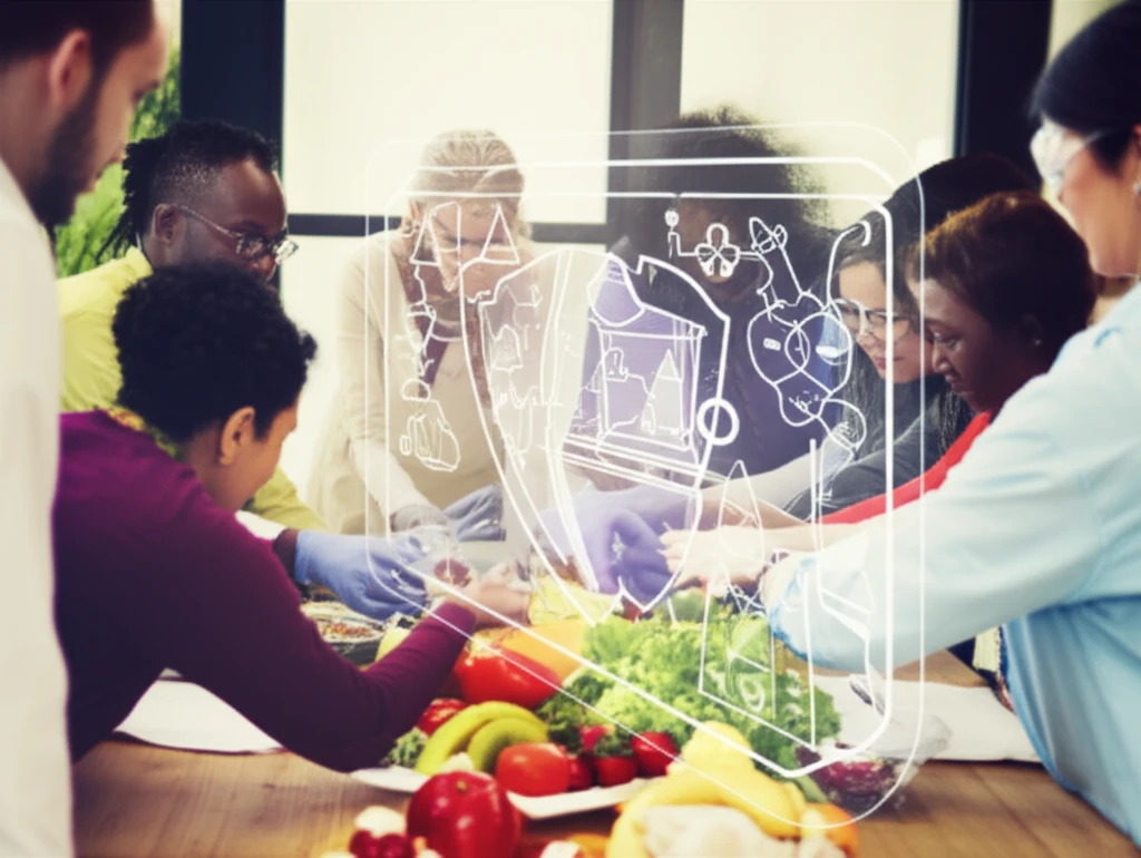 Collective Expertise: A collaborative shield protecting food safety.