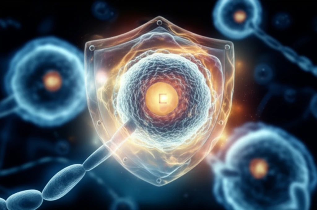 Neuron protected by Vitamin E shield