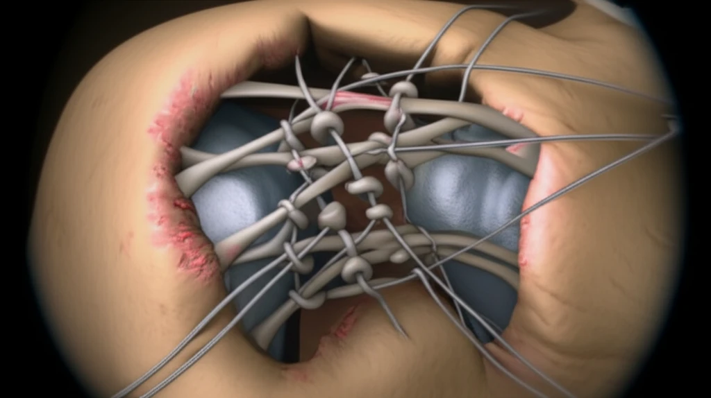 Arthroscopic rotator cuff repair with and without medial knot tying.