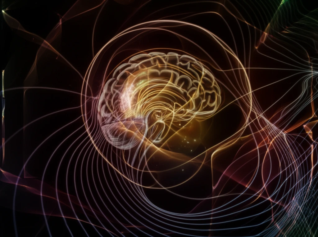 Brain processing motion and curves