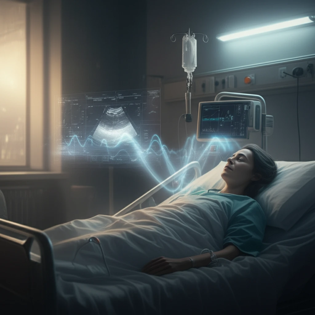 Portable Doppler device providing bedside vascular assessment.